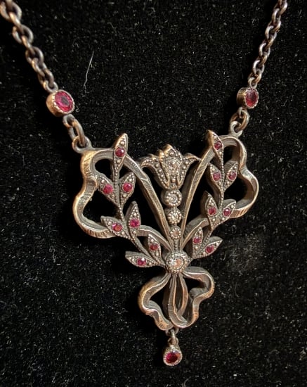 Picture of French Edwardian Silver Pendant