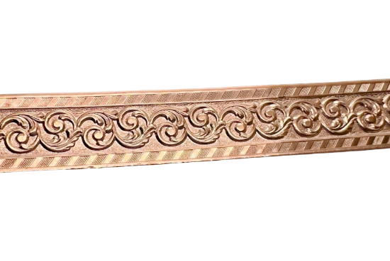Picture of Morrow Deep Scroll with Engraved Edging Copper Wire CFW357
