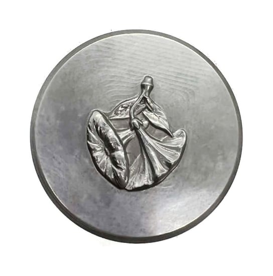 Picture of Impression Die French Moonflower Pendant