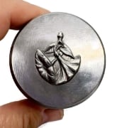 Picture of Impression Die French Moonflower Pendant