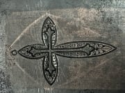 Picture of Copper Stamping Ornate Cross