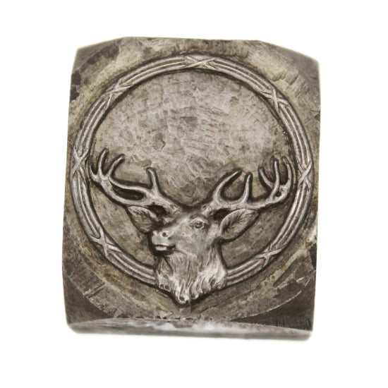 Picture of Impression Die Elk in Ring of Branches