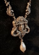 Picture of Art nouveau Woman Pendant
