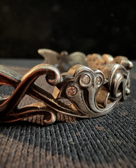 Picture of French art nouveau pierced bracelet
