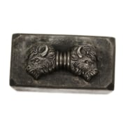 Picture of Impression Die Twin Bison Heads