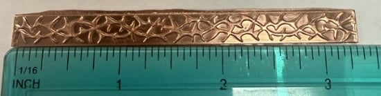 Picture of Copper Stamping Ring of Thorns