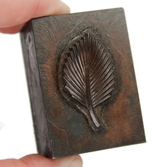Picture of Impression Die Depressed Fanned Leaf