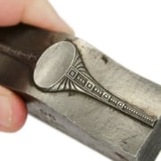 Picture of Impression Die Metropolis Signet Ring