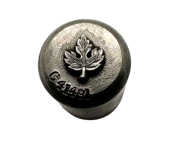 Picture of Impression Die Tiny Realistic Maple Leaf