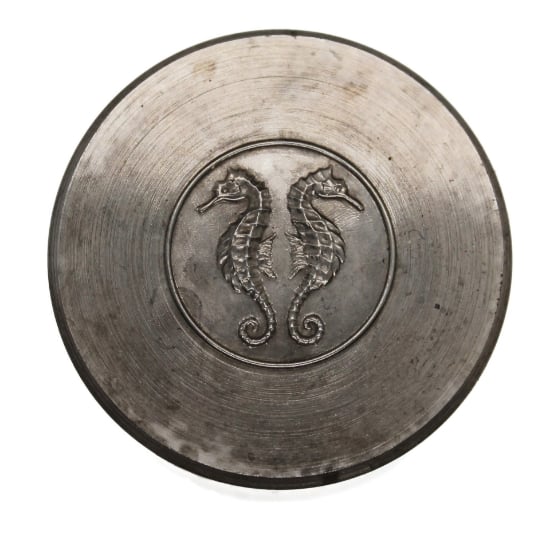 Picture of Impression Die Ron Landis Twin Seahorses Small