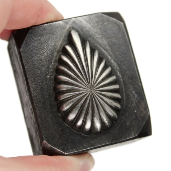 Picture of Impression Die Large Teardrop Concho